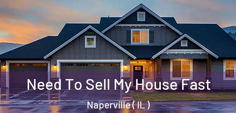  Need To Sell My House Fast Naperville ( IL )