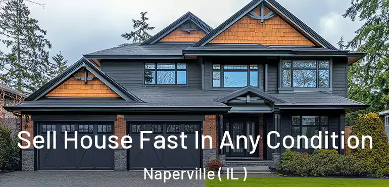 Sell House Fast In Any Condition Naperville ( IL )