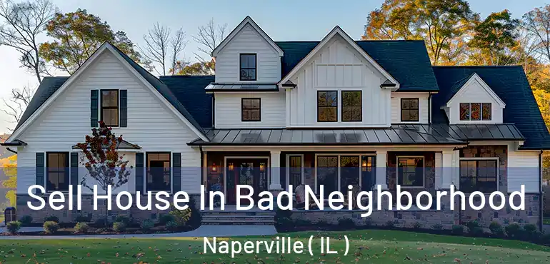  Sell House In Bad Neighborhood Naperville ( IL )